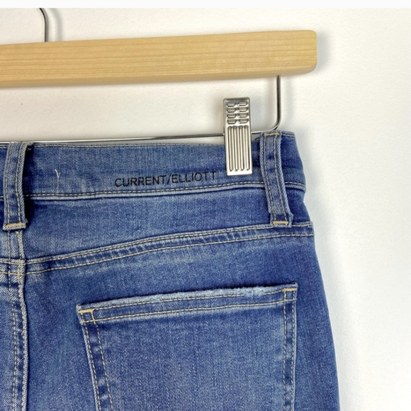 NWT Current Elliott The Stiletto 2 Year Destroy Stretch - Picture 7 of 13